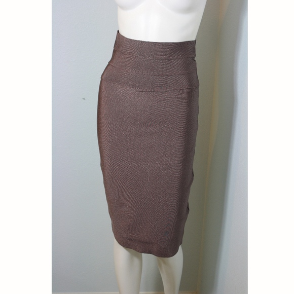 Marbled Bandage Pencil Skirt - Picture 1 of 2